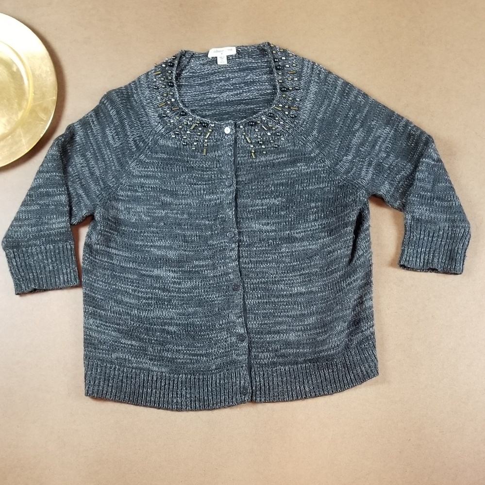 Coldwater creek Black Cardigan size 2x 20 22